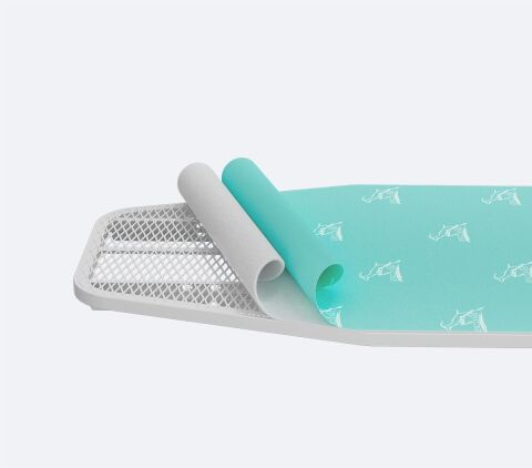 Gazella Ütü Altlığı + Ütü Masası Kılıfı Bezi 50 x 135 cm Turkuaz