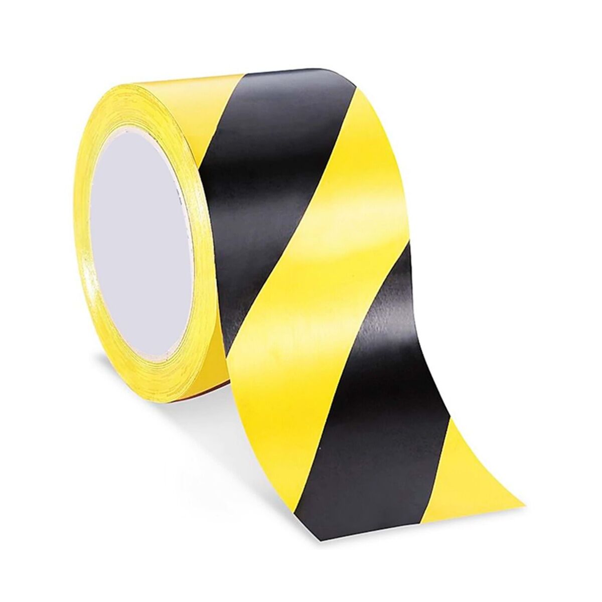Zemin Yer İşaretleme Güvenlik Bandı Sarı Siyah 50 mm x 30 mt