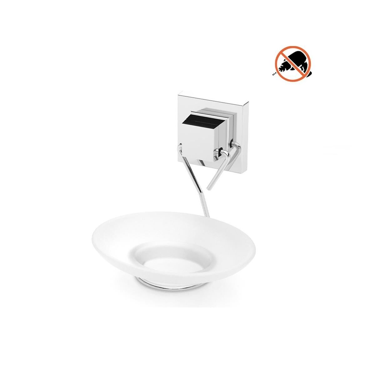 Tekno Tel EF-266 Yapışkanlı Sabunluk Krom