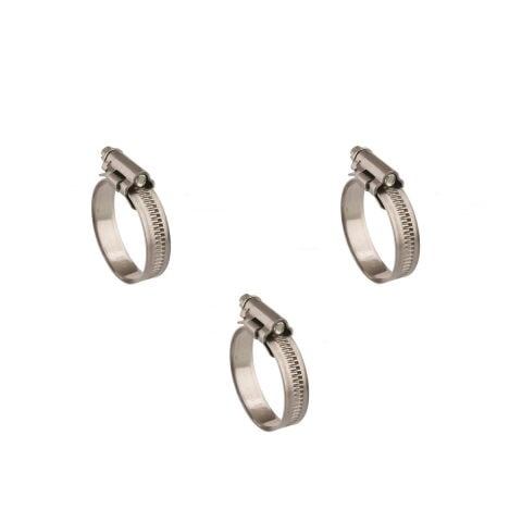 Mikalor 3 Adet W2 Hortum Kelepçesi 8-16 mm 430 Klt. Paslanmaz