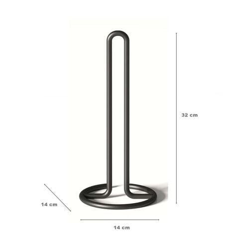 Tekno Tel MG-302 Mutfak Kağıt Havlu Bekletme Siyah