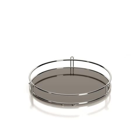 Tekno Tel EG-212 Tek Katlı Banyo Aksesuar Sunum Rafı Krom