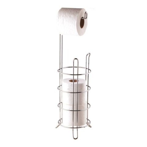Suntel MG-093 Ayaklı Yedekli Wc Kağıtlık Siyah