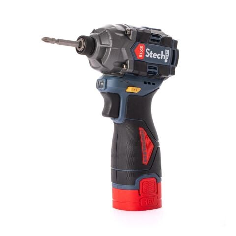 StechEnd SX18 Darbeli Akülü Tork Vidalama Matkap 2 x 2Ah