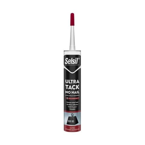 Selsil Ultra Tack Montaj Yapıştırıcı Korniş Yapıştırıcısı 290 ml Beyaz