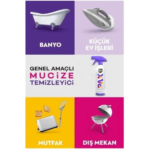 Selsil Pak 500 ml Mucize Köpük Temizleyici Sprey Yüzey Temizleyici