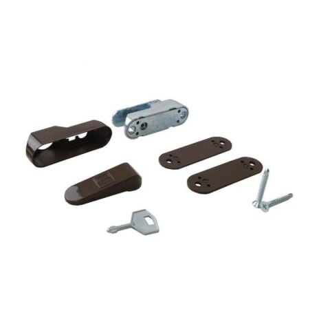 5 Adet Penkid Pvc Çocuk Emniyet Kilidi Anahtarlı Açık Kahverengi