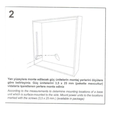 Hands Lift Gardrop Dolap Elbise Askı Asansörü Gri