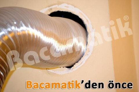 Bacamatik Baca Klapesi + Adaptör Koku Önleyici Set