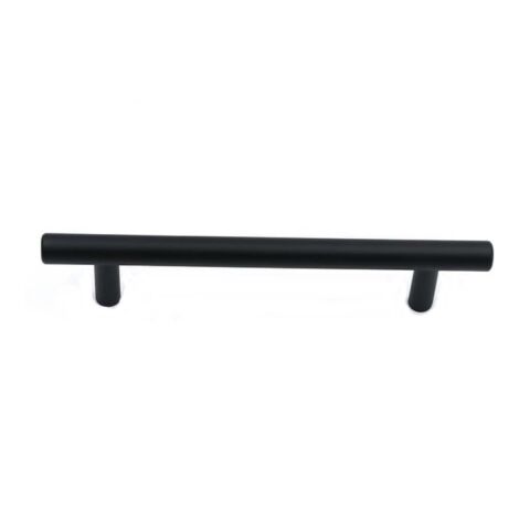 Alüminyum Paslanmaz Mat Siyah 192 mm Mobilya Kulp Çap:12 mm