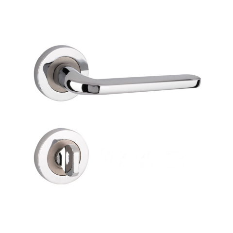 Arpat Likya Yuvarlak Rozetli Wc Kapı Kolu Krom