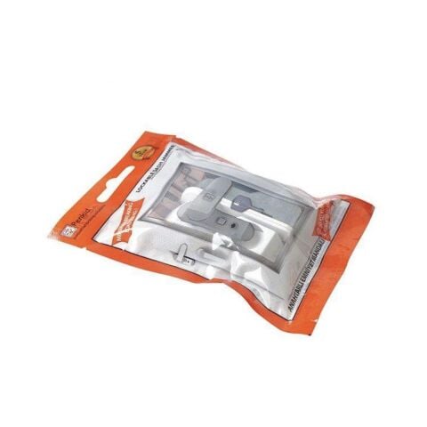 5 Adet Penkid Pvc Pencere Çocuk Emniyet Kilidi Anahtarlı Siyah