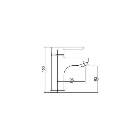 Venezia Kroma Serisi Krom Lavabo Bataryası