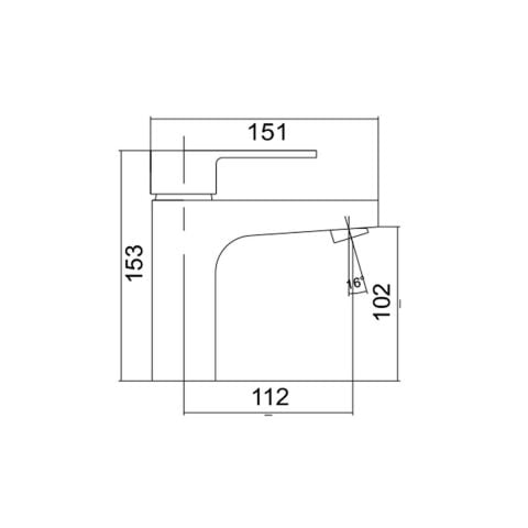 Venezia Anatolya Serisi Krom Lavabo Bataryası