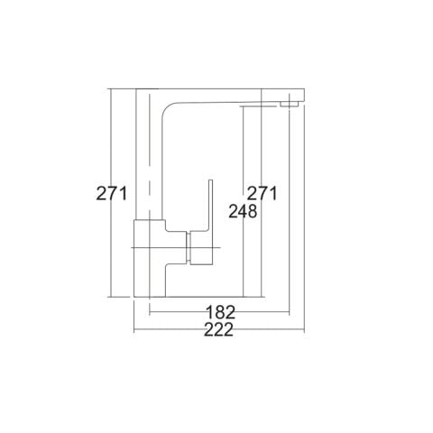 Venezia Anatolya Serisi Krom Kuğu Evye Bataryası