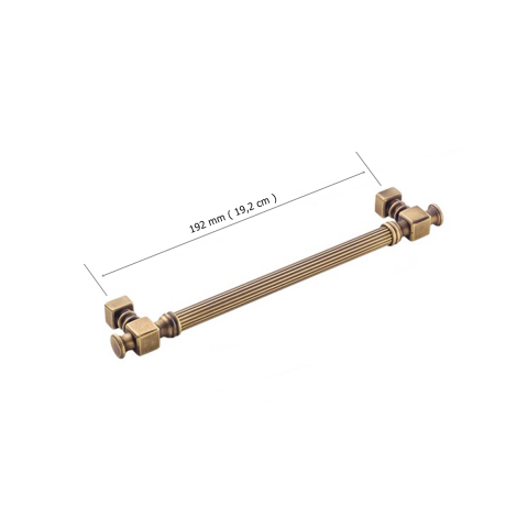 Doğanlar AL-344 192 mm Mobilya Kulp Olifka ( Antik Sarı)