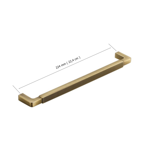 Doğanlar Z.320 Dolap Mobilya Kulp Olifka Antik Sarı 224 mm