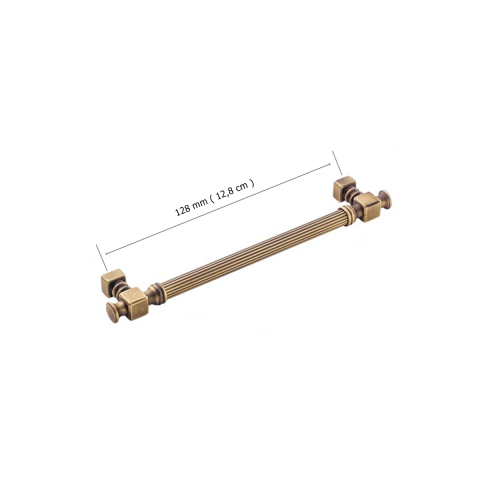 Doğanlar AL-344 128 mm Mobilya Kulp Olifka ( Antik Sarı)