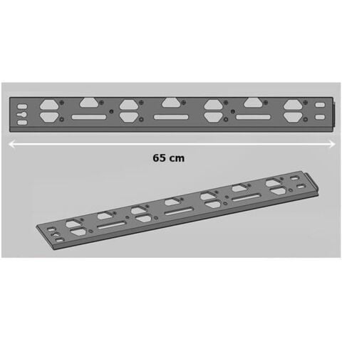 Metali Marka Kelebek Bağlantı İçin Montaj Şablonu Cetvel 65 cm
