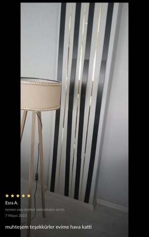 20 mm x 2800 mm Siyah Sibu Aynalı Pleksi Şerit Mobilya Süsü