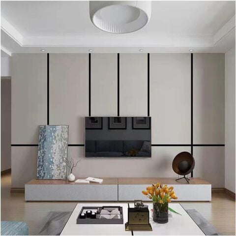 50 mm x 2800 mm Siyah Sibu Aynalı Pleksi Şerit Mobilya Süsü