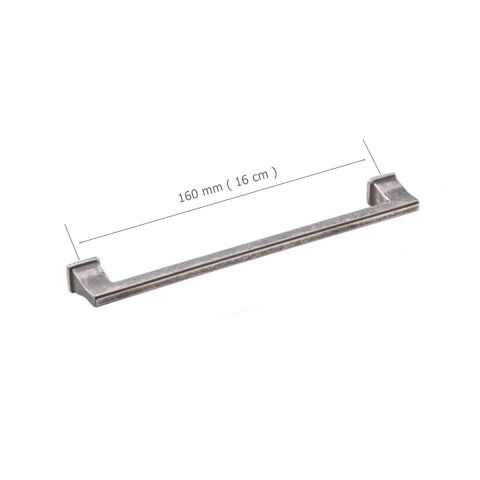 Doğanlar Techno 160 mm Mobilya Kulp Antik Gümüş