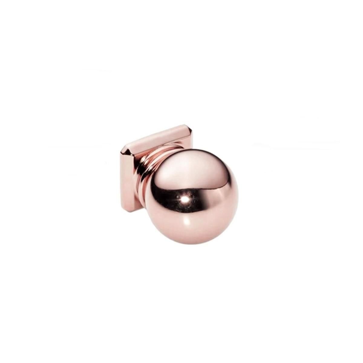 Doğanlar AL-243 Mobilya Kulp Tek Vidalı Düğme Süper Rose Bronz