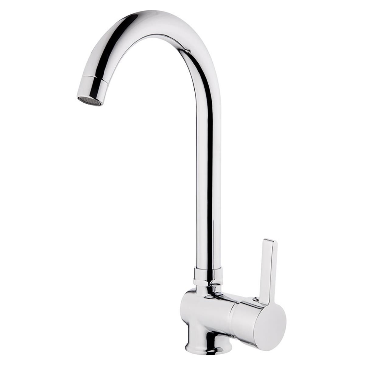 Tema Prima Tek Gövde Kuğu Evye Mutfak Bataryası Musluk