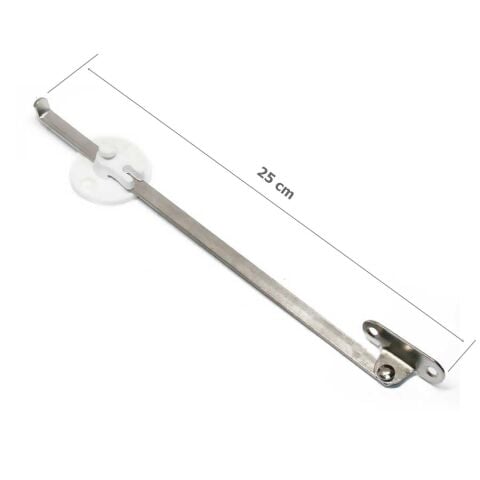 Metali Mobilya Düşer Kapak Bar Makası Metal + Plastik Beyaz