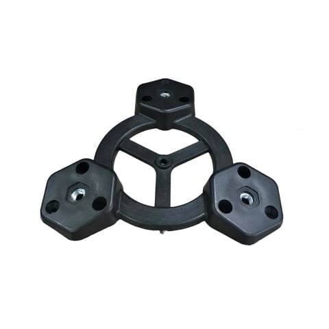 Mobilya Masa Sehpa Ayak Bağlantı Aparatı Dereceli 3 lü Siyah