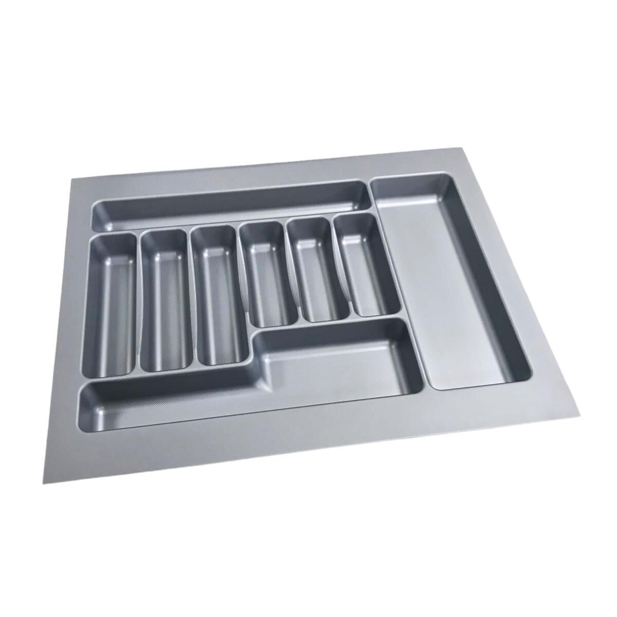 Çekmece İçi Kaşıklık 62 x 49 cm Gri Mutfak Çekmece Düzenleyici