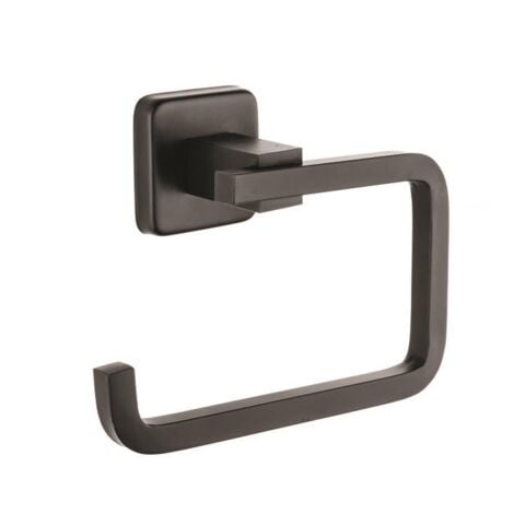 Kare Serisi Paslanmaz Mat Siyah Wc Kağıtlık Tuvalet Kağıtlığı