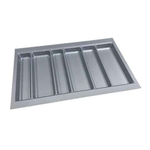Çekmece İçi Kaşıklık ve Kepçelik 2 li Set 75 x 49 cm Gri