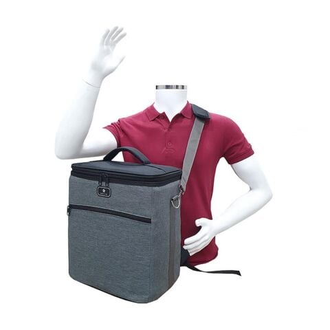Gbmotion Termal Çanta 25 Litre Termos Sırt Çantası Buzluk Gri