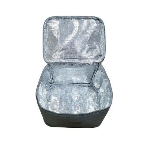 Termo Termal Çanta 12 Litre Termos Çanta Buzluk Gri