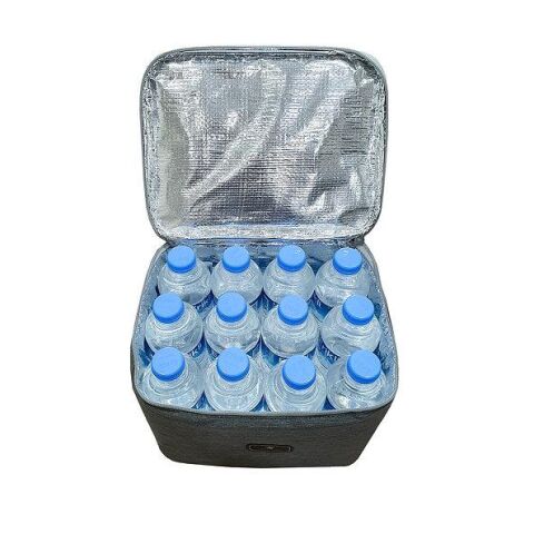 Termo Termal Çanta 12 Litre Termos Çanta Buzluk Gri