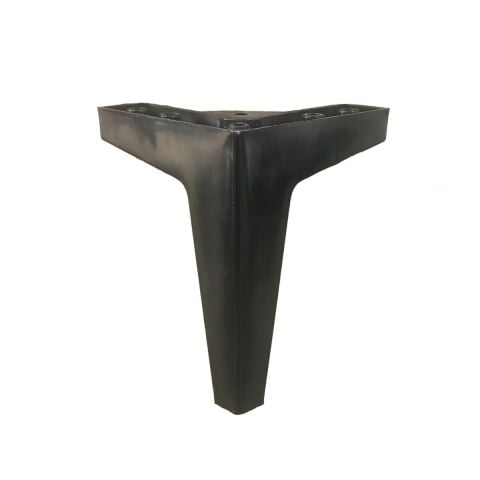 Kartal Lükens Ayak Mobilya Koltuk Çekyat Ayağı 15 cm Siyah