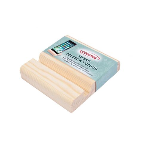 Masaüstü Ahşap Tablet ve Telefon Tutucu 2 li Set Kaydırmaz Taban