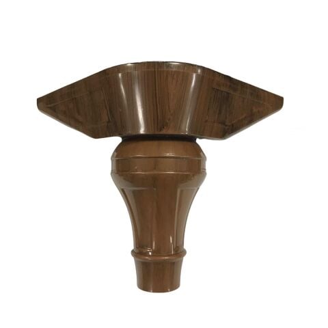 Şahin Lükens Ayak Mobilya Koltuk Ayağı 14-17 cm Ayarlı Ceviz