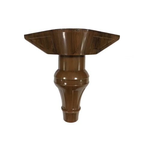 Şahin Lükens Ayak Mobilya Koltuk Ayağı 14-17 cm Ayarlı Ceviz