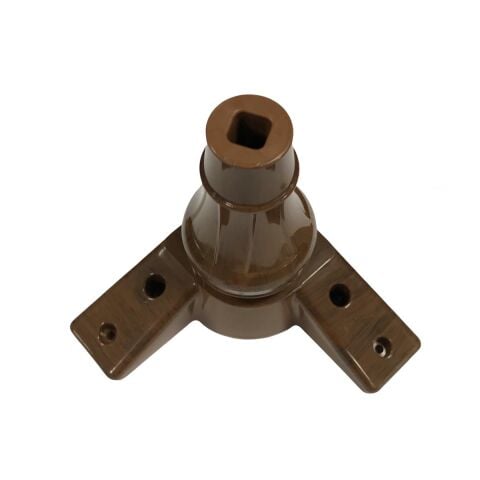 Şahin Lükens Ayak Mobilya Koltuk Ayağı 14-17 cm Ayarlı Ceviz