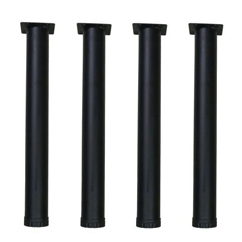 4 Adet Masa ve Sehpa Ayağı 52 cm Mat Siyah Anaokulu Sınıfları için