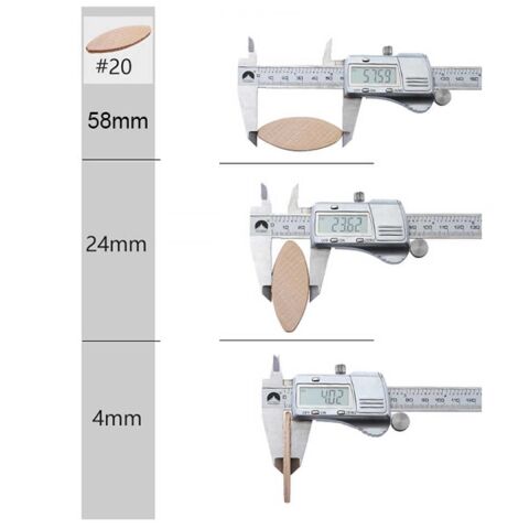 100 Adet Ahşap Bisküvi Kavela Lamel Yaprak Kavelya No:20