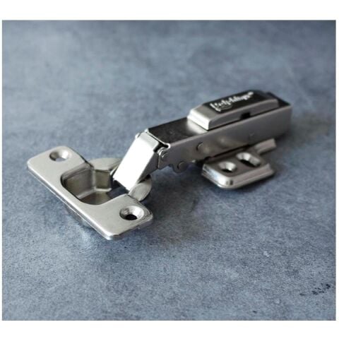 Dolphinge Frenli Pistonlu Yavaş Kapanan Dolap Menteşesi Düz