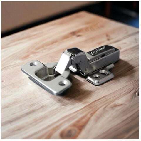 Dolphinge Frenli Yavaş Kapanan Dolap Menteşesi Tam Deveboynu