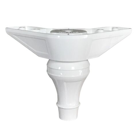 Şahin Lükens Ayak Mobilya Koltuk Ayağı 14-17 cm Ayarlı Beyaz