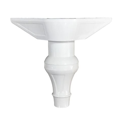 Şahin Lükens Ayak Mobilya Koltuk Ayağı 14-17 cm Ayarlı Beyaz