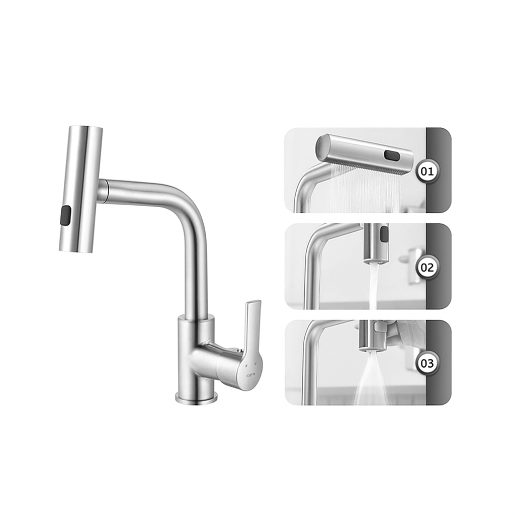 Venezia Smart Spiralli Mutfak Evye Eviye Bataryası İnox