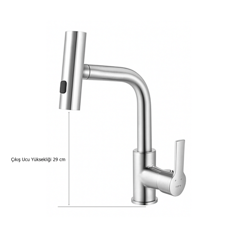 Venezia Smart Spiralli Mutfak Evye Eviye Bataryası İnox