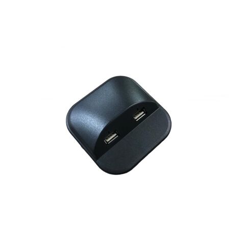 Çalışma Masası için Masa Üstü Usb Şarj Cihazı Siyah Adaptör Dahil